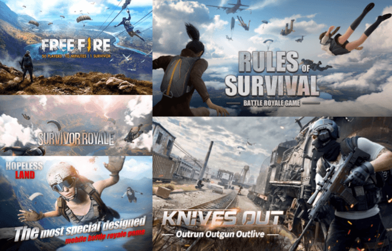 Top 5 Alternative Survival Games to PUBG Mobile