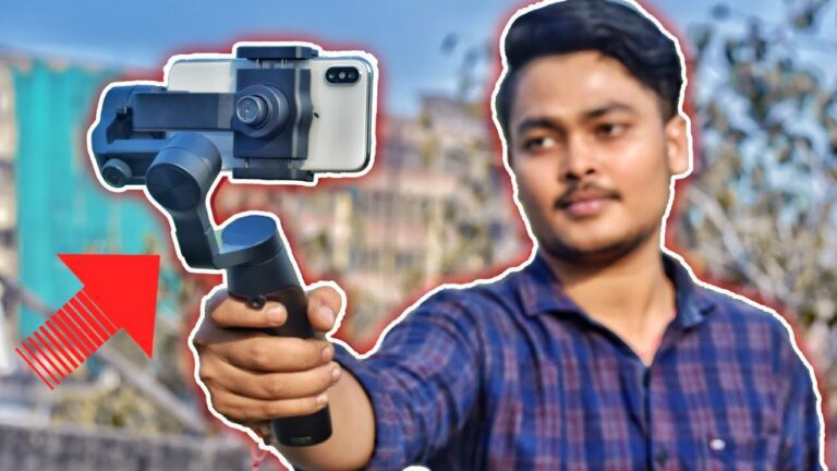 The Cheapest SMARTPHONE GIMBAL With Wireless Charging – Shoot Cinematic Videos From Smartphones