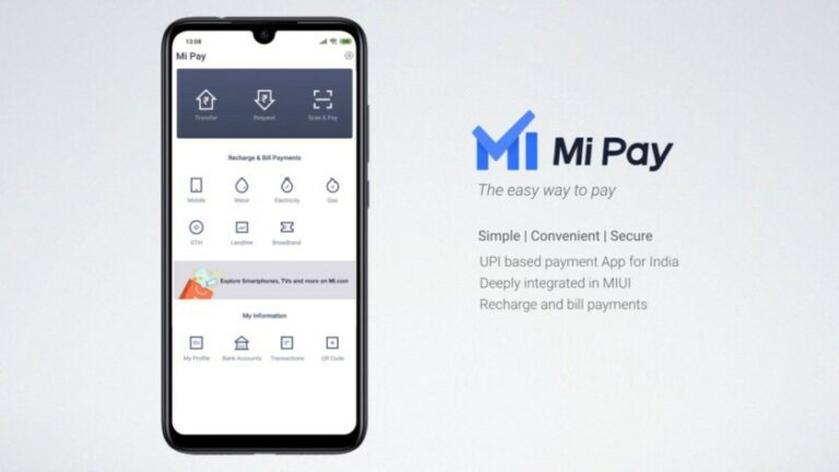 Mi Pay is now Available on Google Playstore for all Smartphones