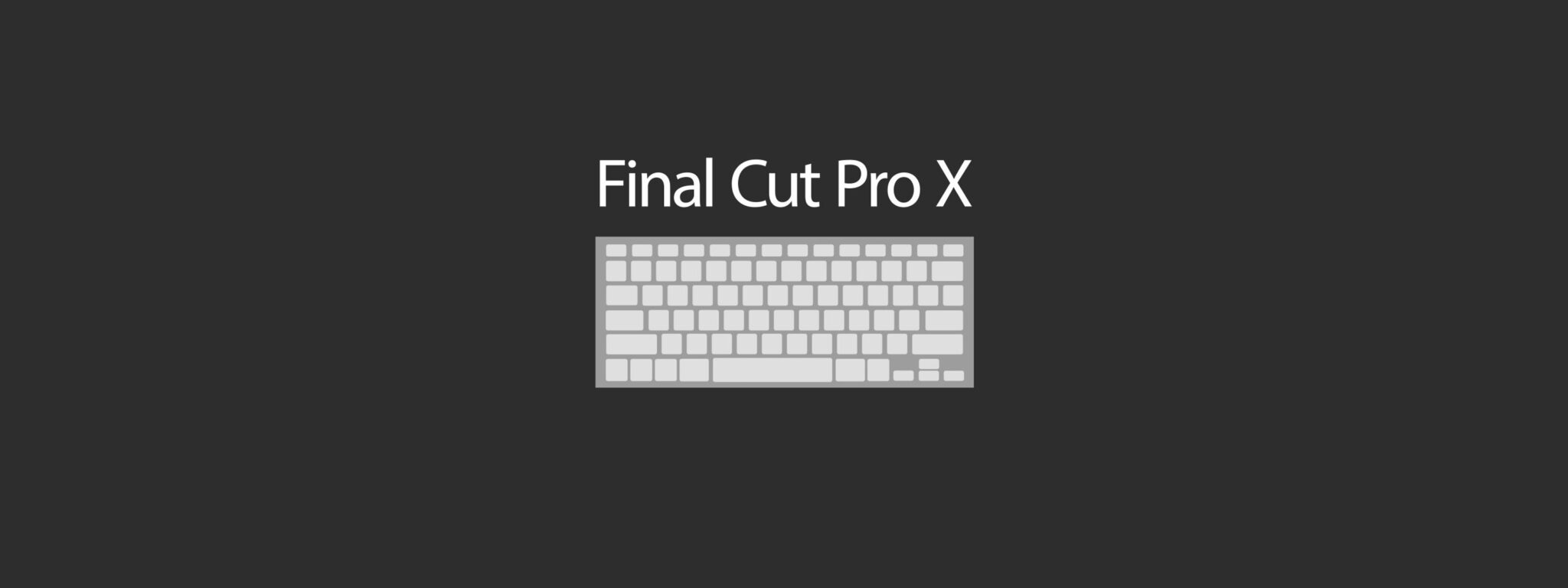 final cut pro shortcuts