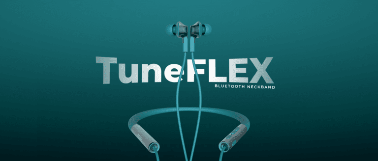 Noise Tune Flex Bluetooth Neckband Earphones Launched in India