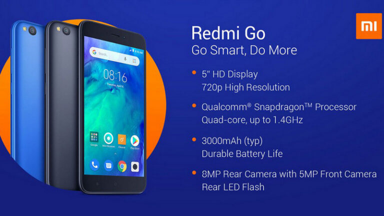 Redmi Go Price Slashed in India, Now Starts at Rs. 4,299