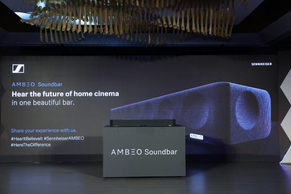 Sennheiser AMBEO Soundbar Launch 600x400 1