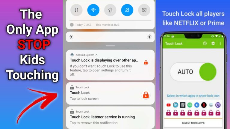 Touch Lock – Touch Screen Locker for Video Players