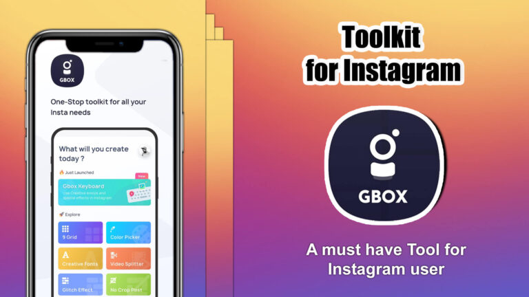 Toolkit for Instagram – Gbox