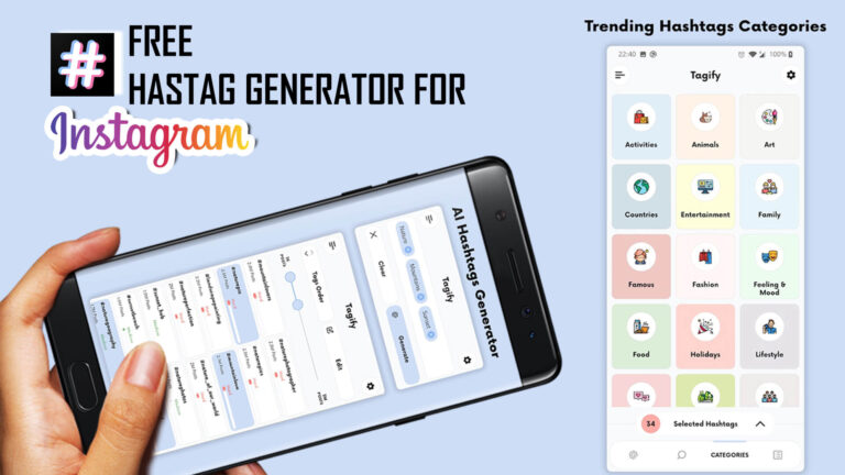 Tagify: hashtags for Instagram