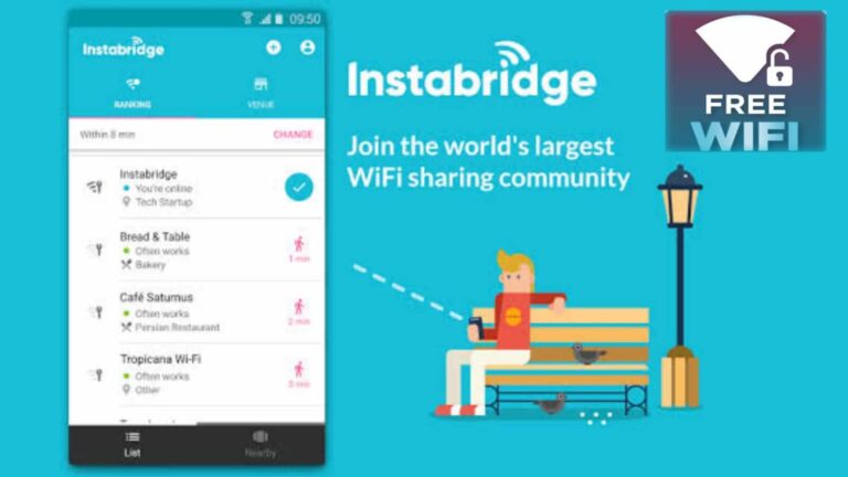 Free WiFi Passwords & Hotspots by Instabridge