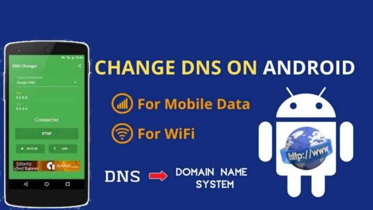 DNS Changer For Android | Mobile Data & WiFi | IPv4 & IPv6