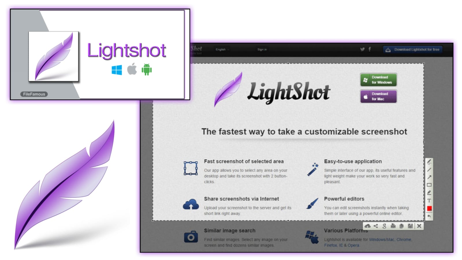 Lightshot screenshot tool